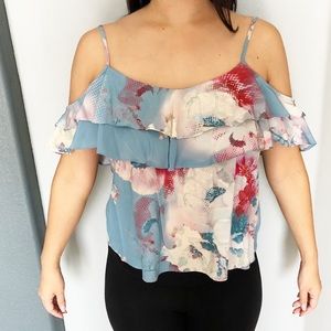 Willow & Clay floral top